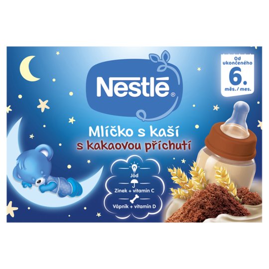 Nestl Milk With Cocoa Flavored Porridge X Ml Tesco Groceries