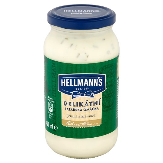 Hellmann s Delikátní Tatarská omáčka 420ml Tesco Potraviny