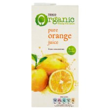 Tesco Organic Orange Juice 1 L Tesco Online Tesco From Home Tesco