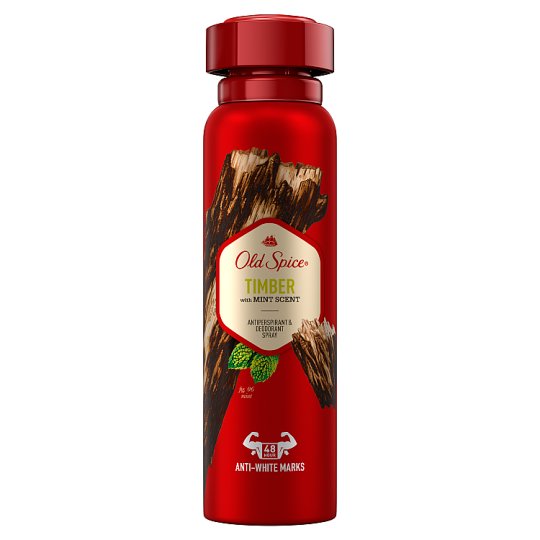 Old Spice Timber Antiperspirant And Deodorant Spray Ml Tesco