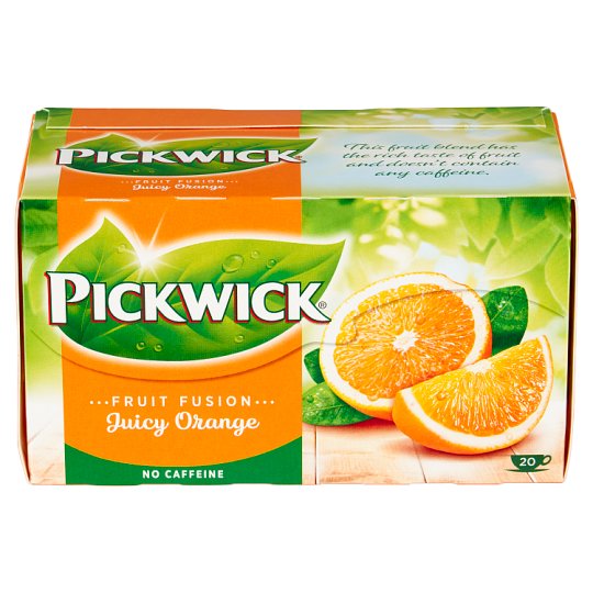 Pickwick Juicy Orange Fruit Flavoured Tea X G G Tesco Groceries