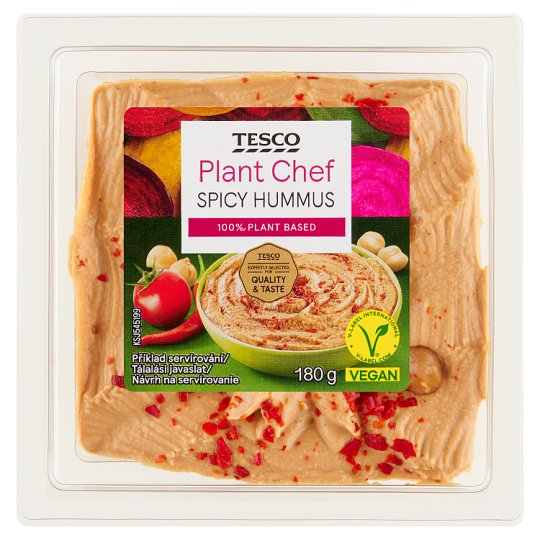 Tesco Hummus Spicy G Tesco Groceries