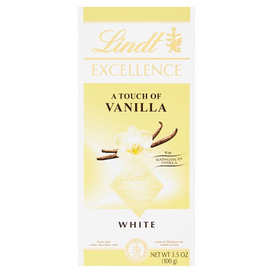 Lindt Excellence Extra bílá čokoláda s vanilkovou příchutí 100g