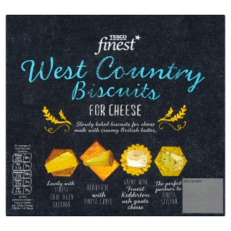Tesco Finest Výběr pikantních sýrových sušenek 300g