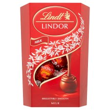 Lindt Lindor Milk Chocolate Truffles with a Smooth Melting Filling 200g