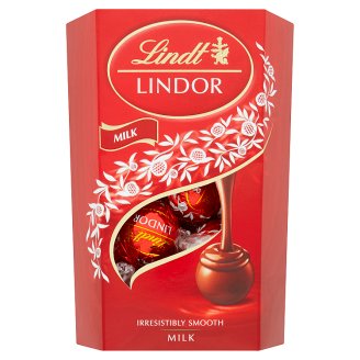 Lindt Lindor Milk Chocolate with Soft Liquid Filling 200g - Tesco Groceries