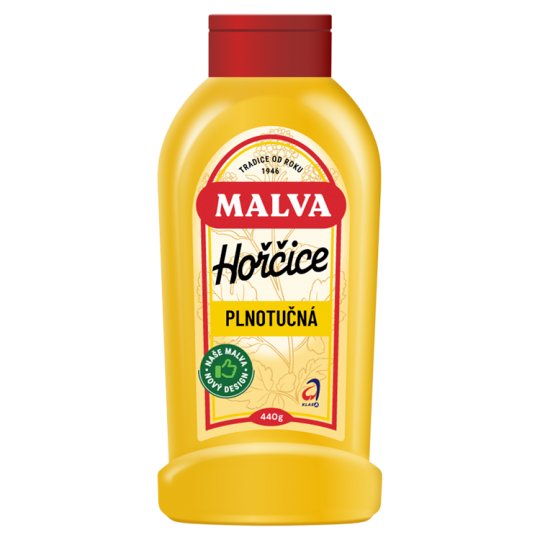 Malva Hořčice plnotučná 440g