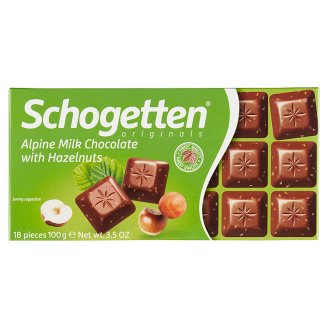 Schogetten Mléčná čokoláda oříšková 100g