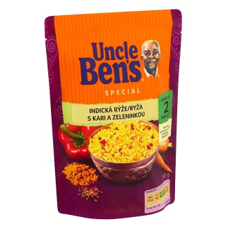 Uncle Ben's Special Indická rýže s kari a zeleninkou 250g