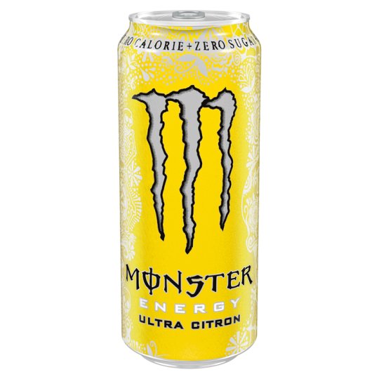 Monster Energy Ultra citron sycený energetický nápoj 500ml