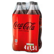 Coca-Cola Zero 4 x 1,5l