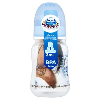 Canpol Babies Láhev s potiskem 120ml