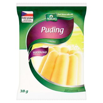 Natura Puding v prášku vanilková příchuť 38g