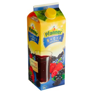 Pfanner B+C+E ovocný nápoj s lesními plody 2l