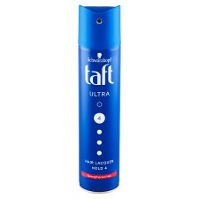 Taft Hairspray for Strengthened and Durable Hair Ultra 250ml