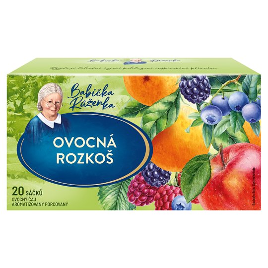 Babička Růženka Čaj ovocná rozkoš 20 x 2g