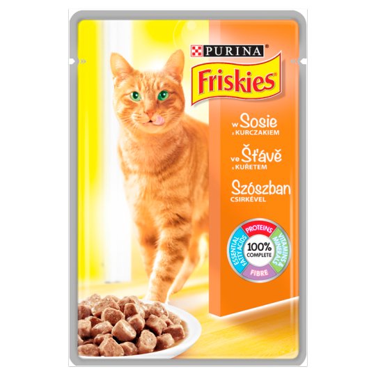 Friskies kapsička s kuřetem ve šťávě 100g