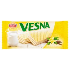 Sedita Vesna Crispy Wafers with Milk Cream Filling 50g