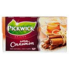 Pickwick Warm Cinnamon černý čaj se skořicí 20 x 1,6g (32g)