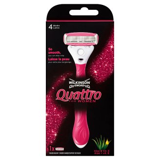 Wilkinson Sword Quattro For Women Strojek se 4 břity