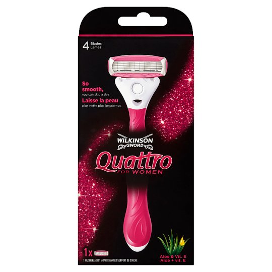 Wilkinson Sword Quattro For Women Strojek se 4 břity