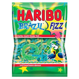 Haribo Fizz Brazil želé s ovocnými příchutěmi 85g