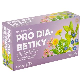 Panda Natur Pro diabetiky bylinný čaj 20 x 1,5g
