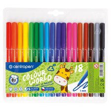 Centropen Coloured Markers 18 pcs