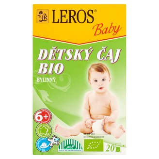 Leros Baby Bio dětský čaj bylinný 20 x 2g