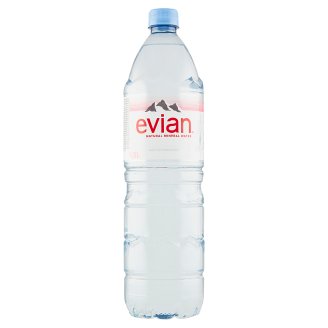 Evian Přírodní minerální voda, nesycená 1,5l