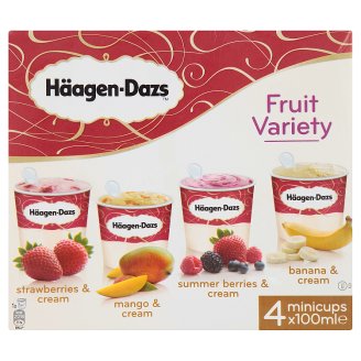 Häagen-Dazs Fruit variety zmrzlina 4 x 100ml