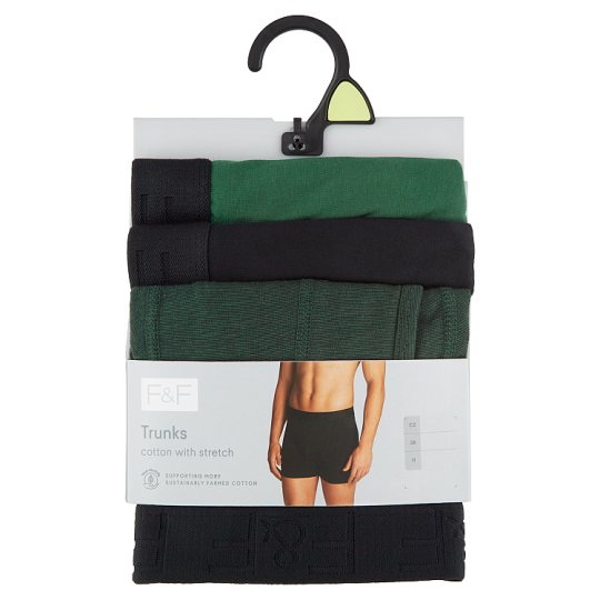 F&F Trunks S, Multi 3 pcs Tesco Groceries