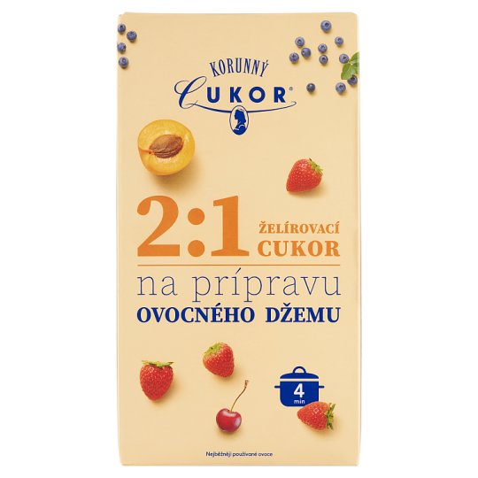 Korunní Cukr Želírovací cukr 2:1 500g