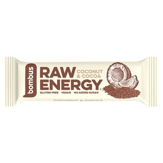 Bombus Raw Energy Coconut & cocoa 50g