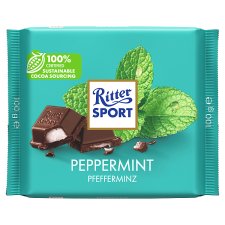 Ritter Sport Peppermint čokoláda 100g