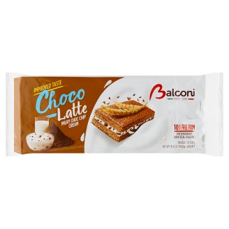 Balconi Choco & latte s mléčnou náplní 10 x 30g