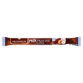 Millennium Milk Praline mléčná čokoláda s kakaovooříškovou náplní 38g