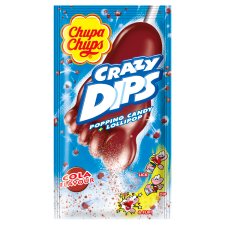 Chupa Chups Crazy Dips Cola lízátko 14g