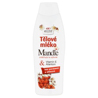 Bione Cosmetics Bio Mandle zvláčňující a vyživné tělové mléko 500ml