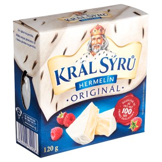 Král Sýrů Hermelín originál 120g