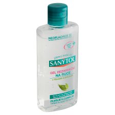 Sanytol Hand Disinfectant Gel with Natural Green Tea 75ml