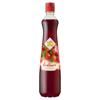 YO Ovocný sirup z jahody 0,7l