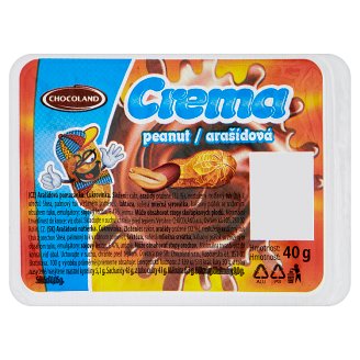 Chocoland Crema Arašídová pomazánka 40g