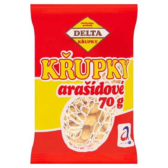 Delta Křupky arašídové 70g