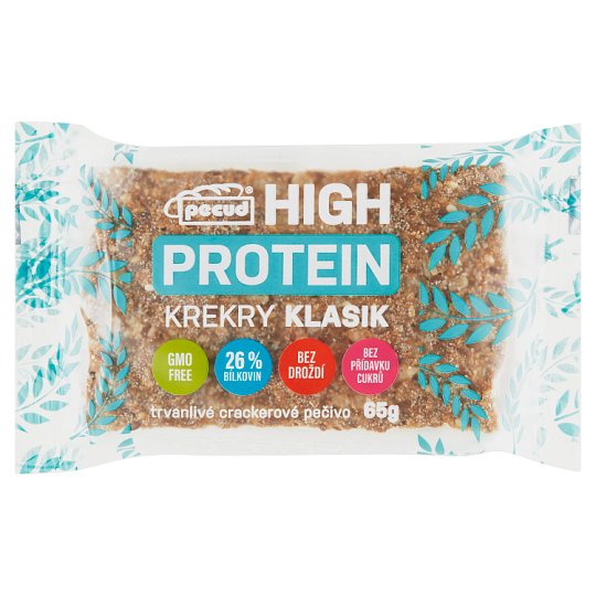 Pecud Hight Protein krekry klasik 65g