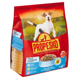 Propesko Pro malá a střední plemena s drůbežím 1kg