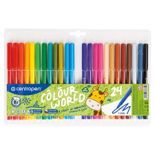 Centropen Coloured Markers 24 pcs