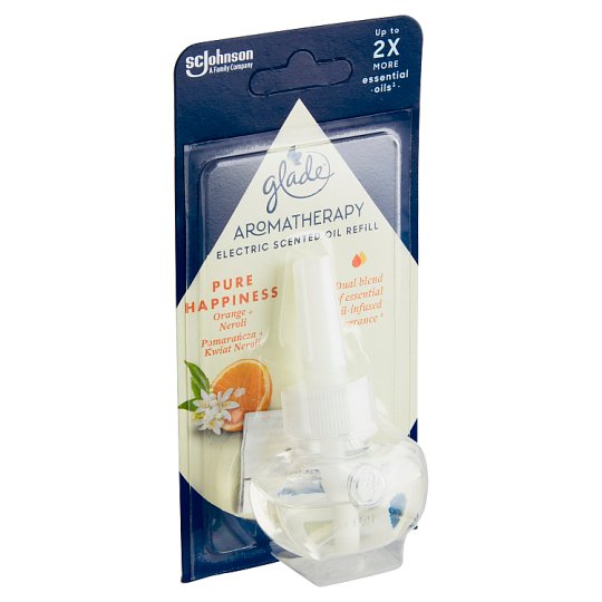 Glade Aromatherapy Electric Scented Oil Refill Happiness Orange