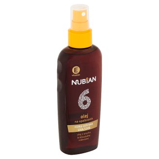 Nubian Olej na opalování SPF 6 150ml