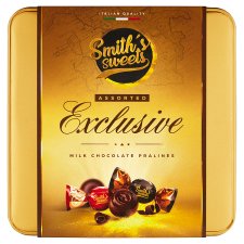 Smith's Sweets Exclusive Assorted směs pralinek z mléčné čokolády s krémovou náplní 200g